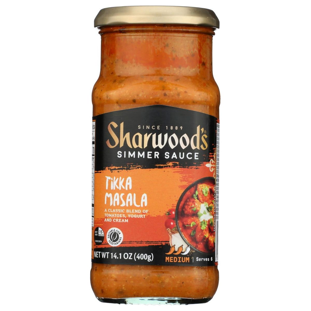 SHARWOODS: Sauce Tikka Masala, 14.1 oz - Sunshine Co Op. - #tag1# - #tag2# - #tag3# - #tag4#