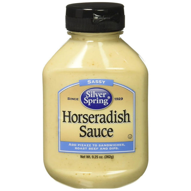 SILVER SPRING: Sassy Horseradish Sauce, 9.25 Oz - Sunshine Co Op. - #tag1# - #tag2# - #tag3# - #tag4#