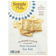 SIMPLE MILLS: Fine Ground Sea Salt Crackers, 4.25 oz - Sunshine Co Op. - #tag1# - #tag2# - #tag3# - #tag4#