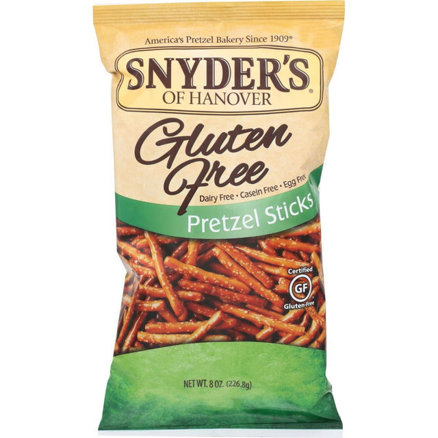 SNYDERS OF HANOVER: Gluten Free Pretzel Sticks, 8 oz - Sunshine Co Op. - #tag1# - #tag2# - #tag3# - #tag4#