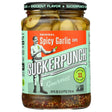 SUCKERPUNCH: Pickles Spicy Garlic Original, 24 oz - Sunshine Co Op. - #tag1# - #tag2# - #tag3# - #tag4#