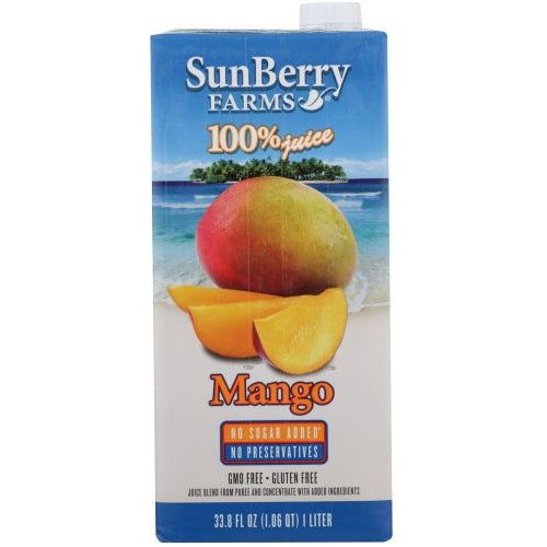 SUNBERRY FARMS: 100% Mango juice, 33.81 oz - Sunshine Co Op. - #tag1# - #tag2# - #tag3# - #tag4#