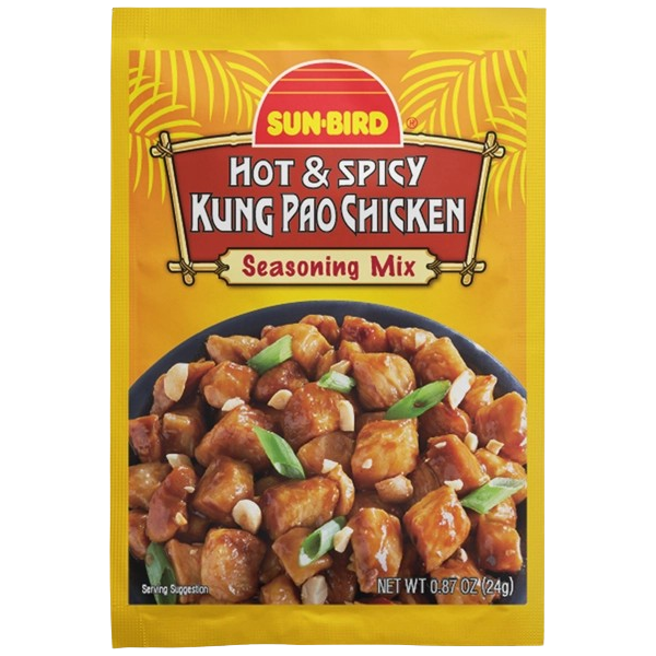 SUNBIRD: Hot and Spicy Kung Pao Chicken, 0.87 oz - Sunshine Co Op. - #tag1# - #tag2# - #tag3# - #tag4#