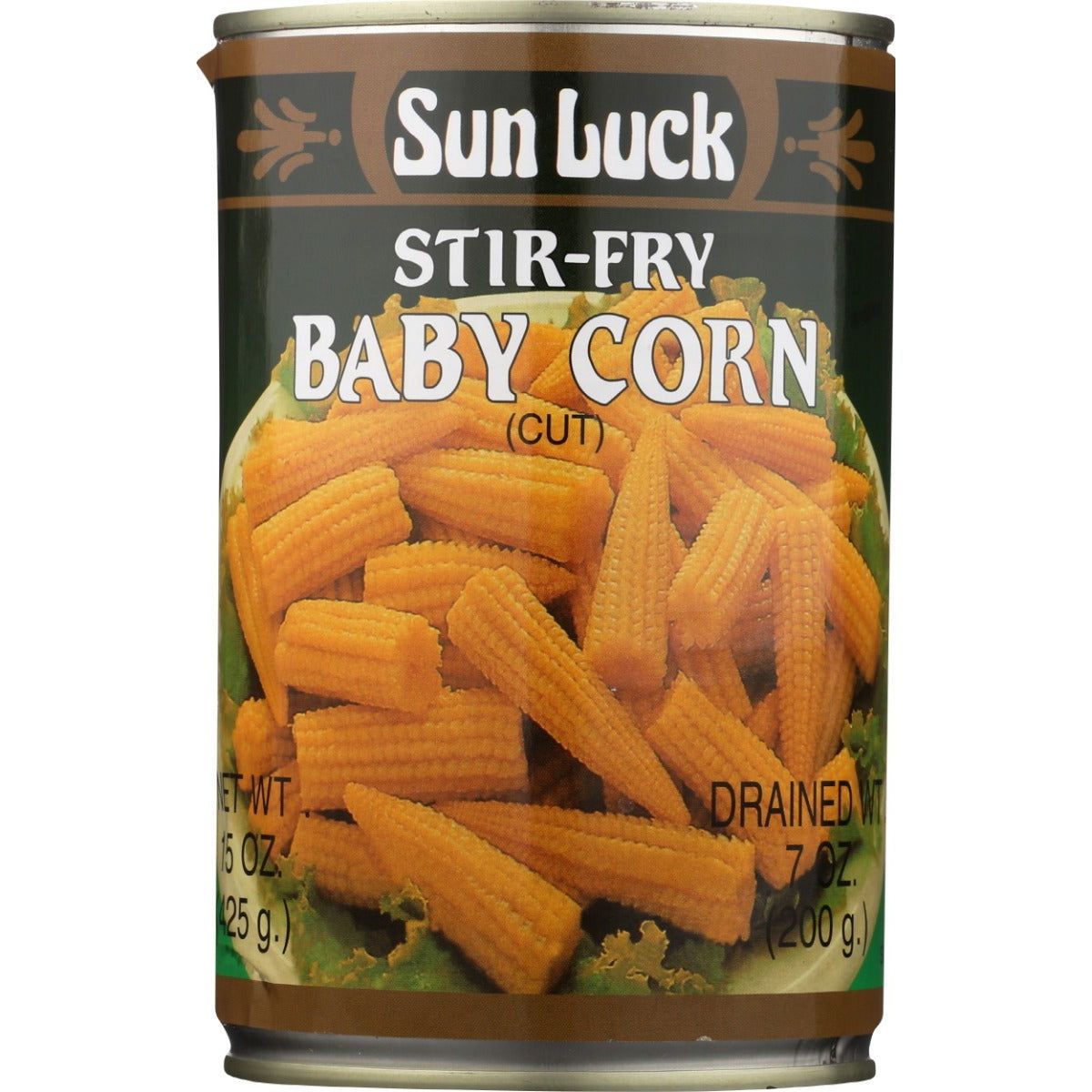 SUN LUCK: Stir Fry Baby Corn, 15 oz - Sunshine Co Op. - #tag1# - #tag2# - #tag3# - #tag4#