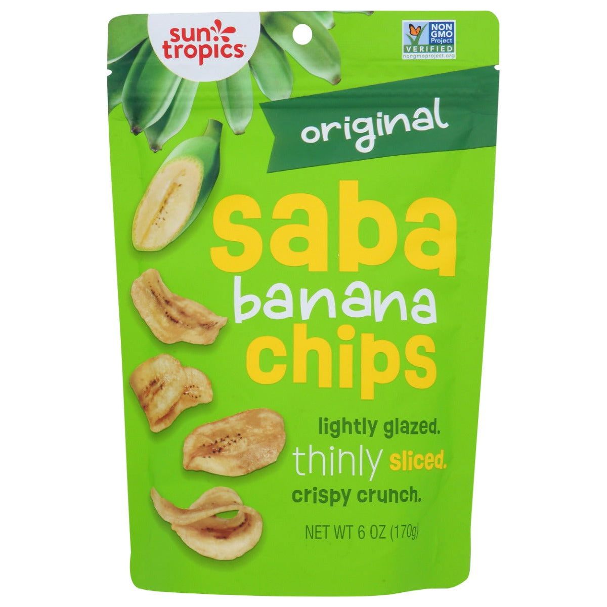 SUN TROPICS: Island Original Banana Chip, 6 oz - Sunshine Co Op. - #tag1# - #tag2# - #tag3# - #tag4#