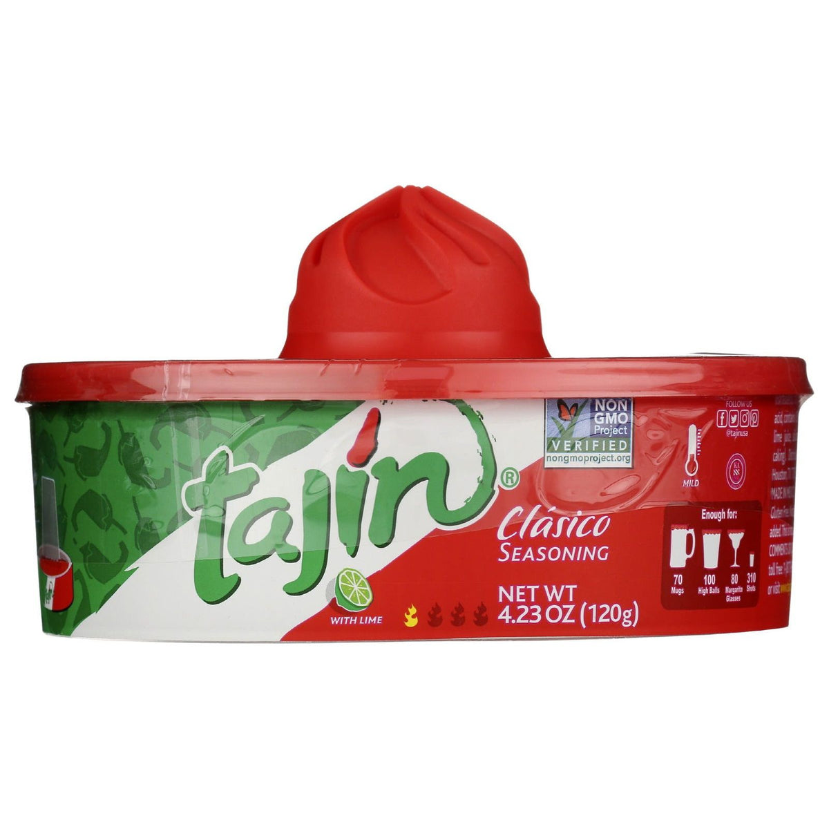 TAJIN: Clasico Seasoning Rimmer, 4.23 oz - Sunshine Co Op. - #tag1# - #tag2# - #tag3# - #tag4#