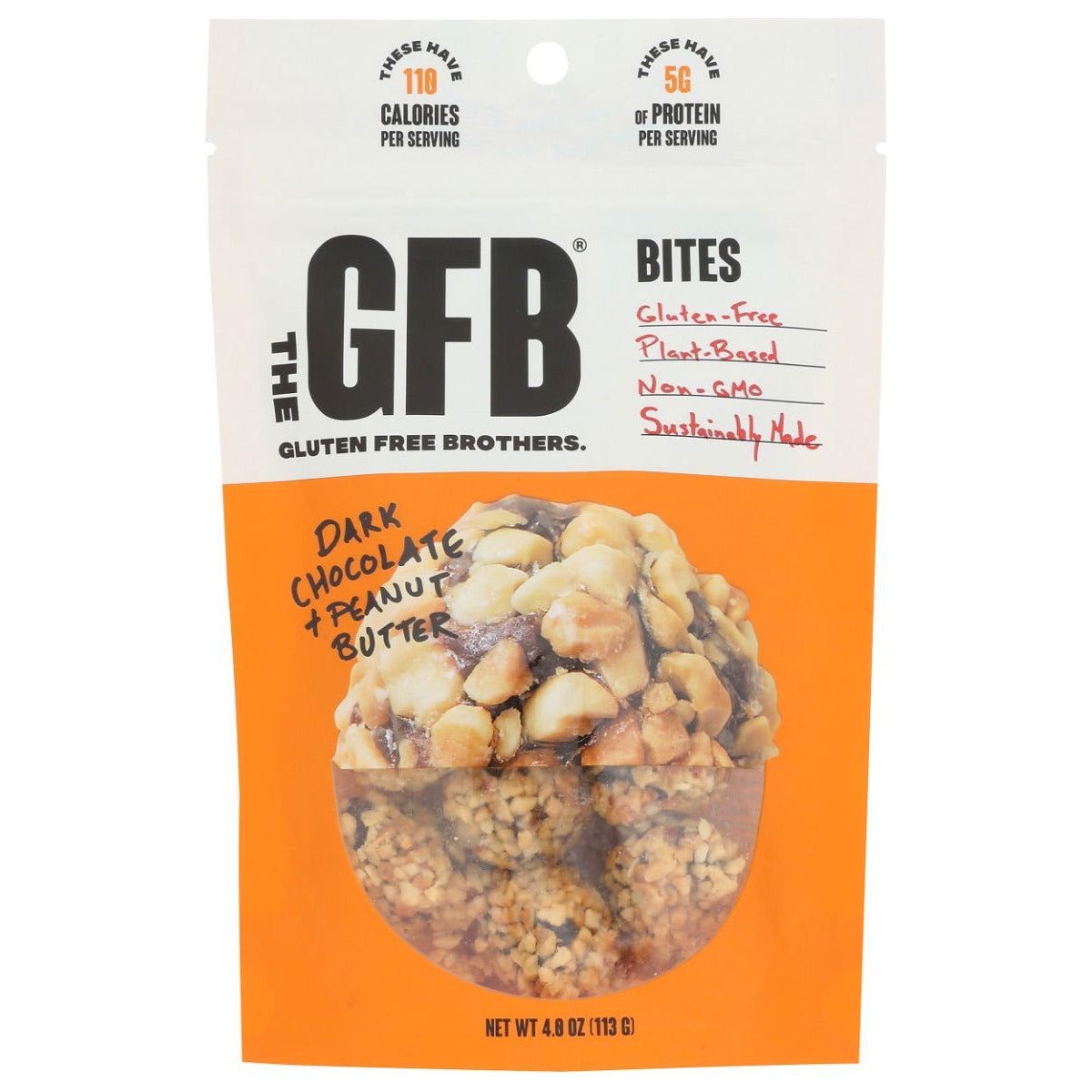 THE GFB: Dark Chocolate Peanut Butter Bites, 4 oz - Sunshine Co Op. - #tag1# - #tag2# - #tag3# - #tag4#
