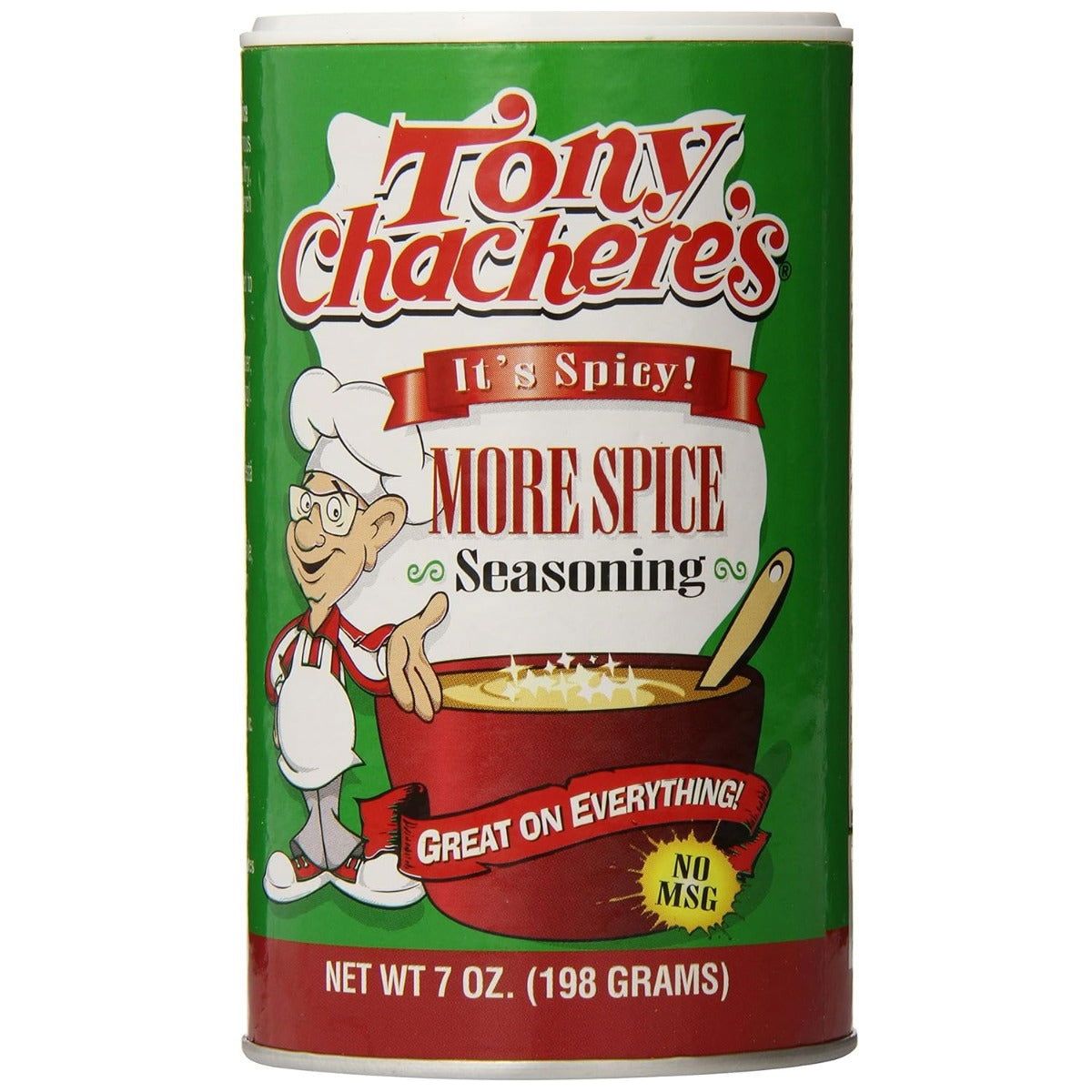 TONY CHACHERES: Seasoning More Spice, 7 oz - Sunshine Co Op. - #tag1# - #tag2# - #tag3# - #tag4#