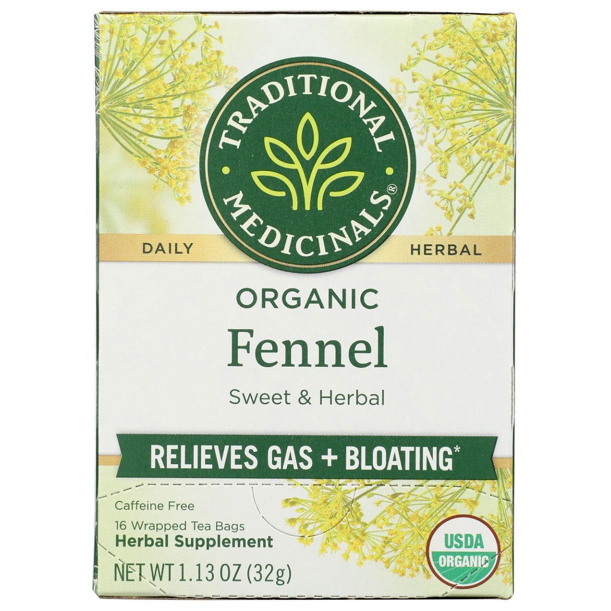 TRADITIONAL MEDICINALS: Fennel Tea, 16 bg - Sunshine Co Op. - #tag1# - #tag2# - #tag3# - #tag4#