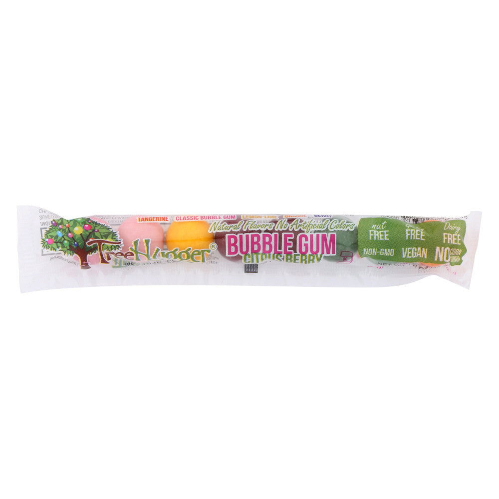 TREE HUGGER: Gum Bubble Citrus 8ct Tube, 1.6 oz - Sunshine Co Op. - #tag1# - #tag2# - #tag3# - #tag4#