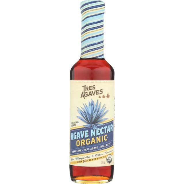 TRES AGAVES: Organic Cocktail Ready Agave Nectar, 375 ml - Sunshine Co Op. - #tag1# - #tag2# - #tag3# - #tag4#