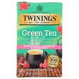 TWININGS OF LONDON: Green Tea Pomegranate Raspberry & Strawberry, 20 Tea Bags, 1.06 Oz - Sunshine Co Op. - #tag1# - #tag2# - #tag3# - #tag4#