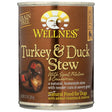WELLNESS: Turkey & Duck Stew with Sweet Potatoes Dog Food, 12.5 oz - Sunshine Co Op. - #tag1# - #tag2# - #tag3# - #tag4#