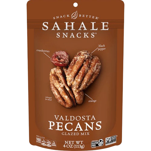 SAHALE SNACKS: Valdosta Pecans Glazed Mix Nut Blend, 4 oz