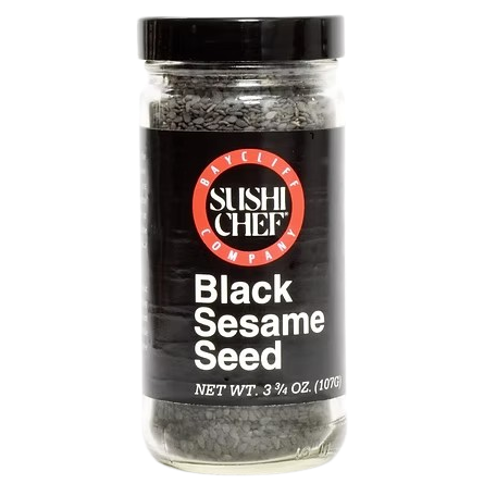 SUSHI CHEF: Black Sesame Seed, 3.75 oz