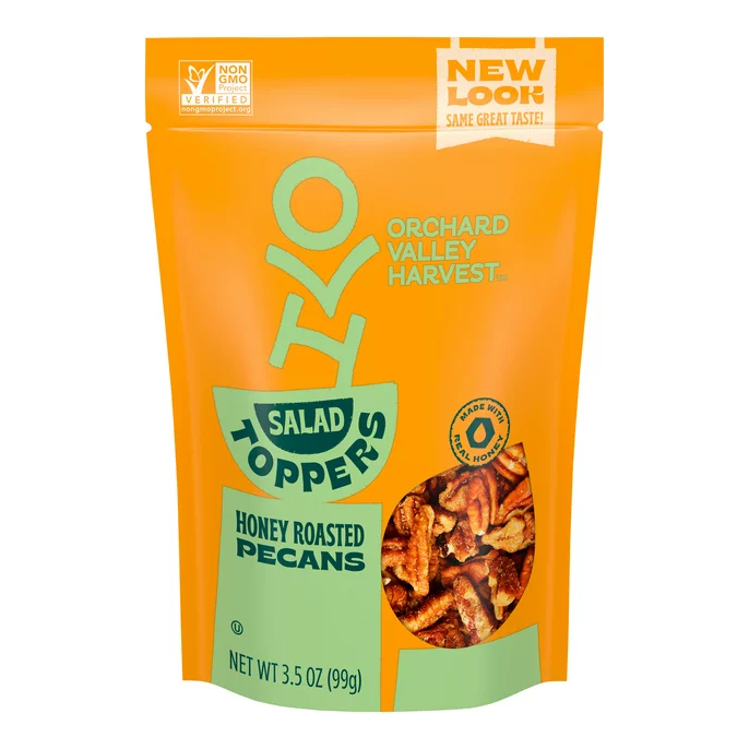 ORCHARD VALLEY HARVEST: Honey Roasted Pecans Salad Toppers, 3.5 oz