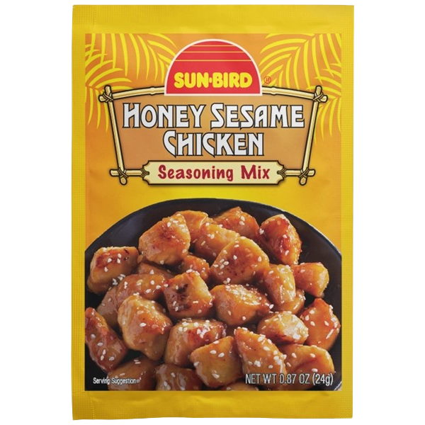 SUNBIRD: Honey Sesame Chicken Seasoning Mix, 0.87 oz