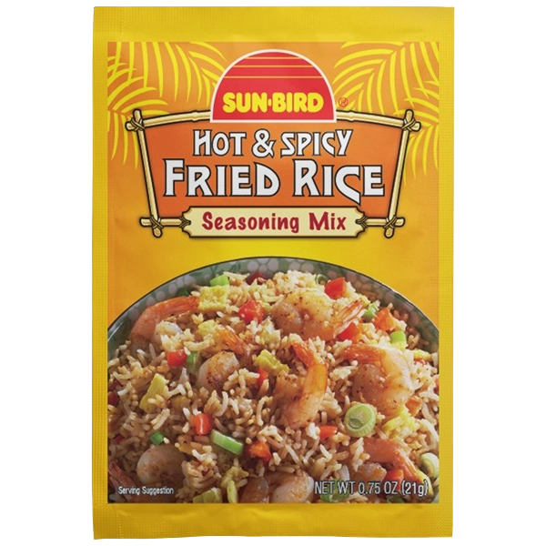 SUNBIRD: Hot and Spicy Fried Rice Seasoning Mix, 0.75 oz