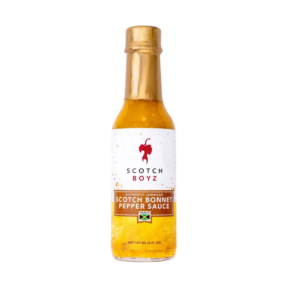 SCOTCH BOYZ: Scotch Bonnet Pepper Sauce, 5 fo