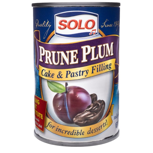 SOLO: Prune Plum Cake and Pastry Filling, 12 oz