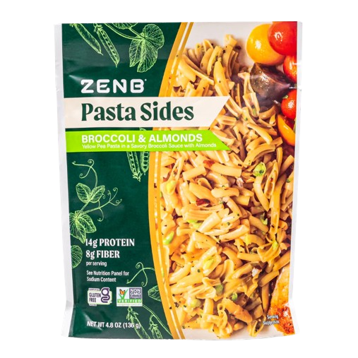 ZENB: Broccoli and Almonds Pasta Sides, 4.82 oz