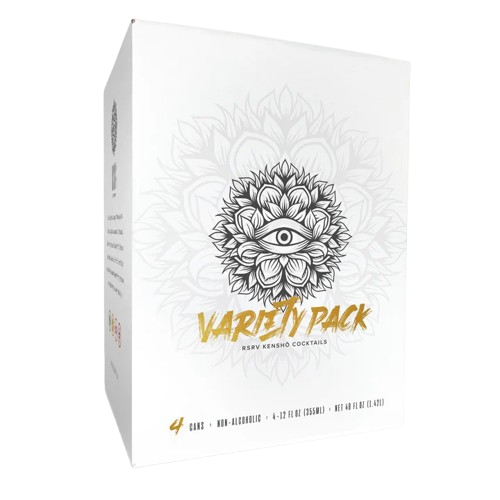 RSRV COLLECTIVE: Kensho Cocktail Variety Pack Non Alcoholic, 48 fo