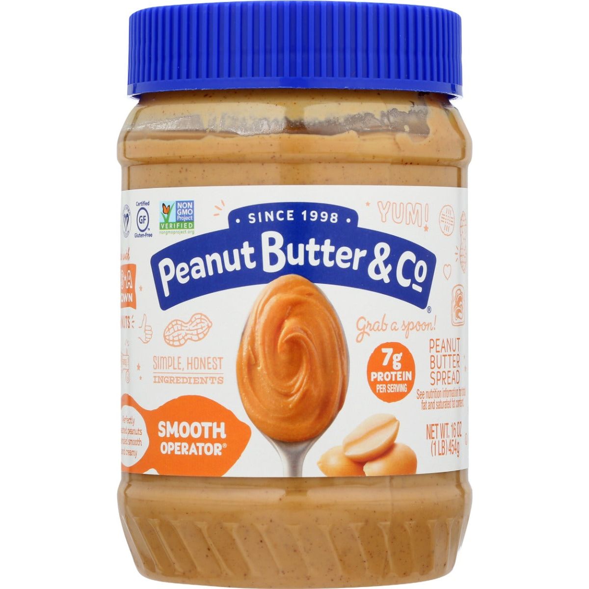 PEANUT BUTTER & CO: Smooth Operator Peanut Butter, 16 oz