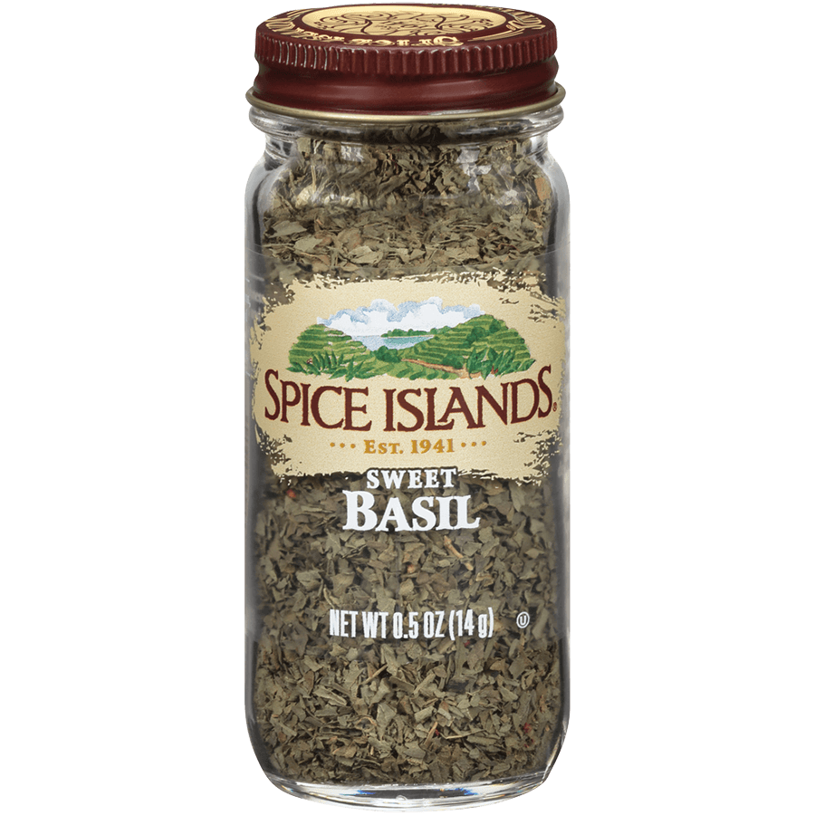 SPICE ISLAND: Sweet Basil, 0.5 oz