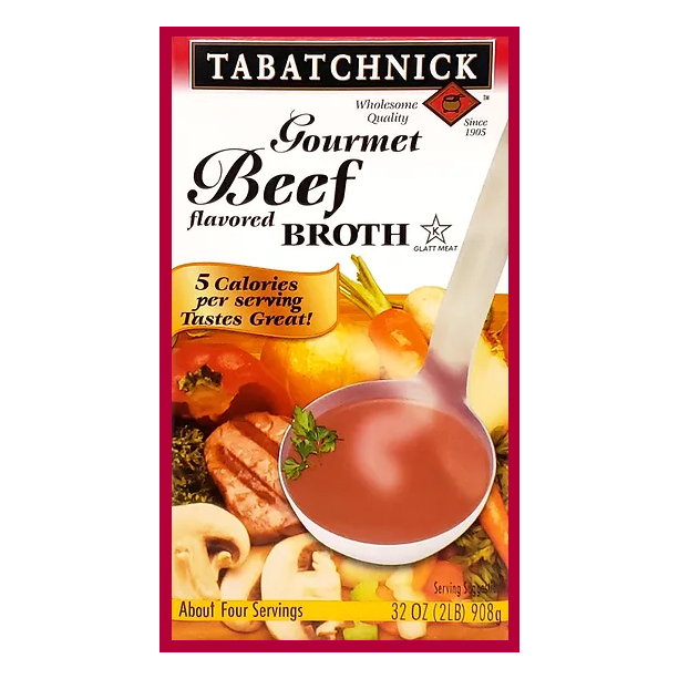 TABATCHNICK: Gourmet Beef Broth, 32 oz