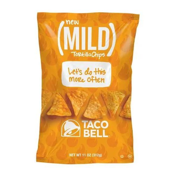 TACO BELL: Mild Tortilla Chips, 11 oz