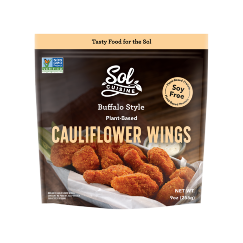 SOL CUISINE: Cauliflower Wings Buffalo, 9 oz