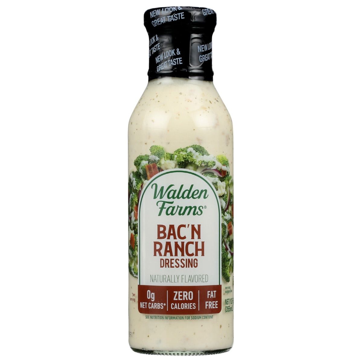 WALDEN FARMS: Bacon Ranch Zero Calorie Dressing, 12 fo