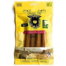 YELLOW YAK: Dog Chew Bhurro Bacon, 4 oz