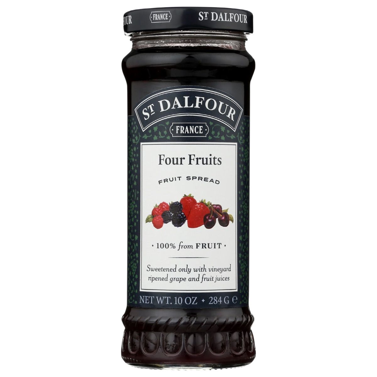 ST DALFOUR: Four Fruits Fruit Spread, 10 oz