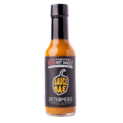 SAUCE BAE: Hotter Habanero Hot Sauce, 5 fo