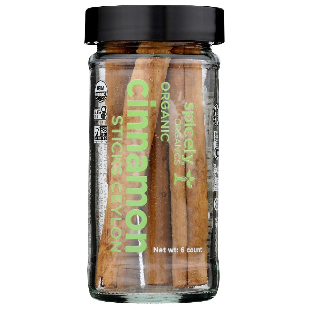 SPICELY ORGANICS: Organic Cinnamon Ceylon Sticks, 6 pc