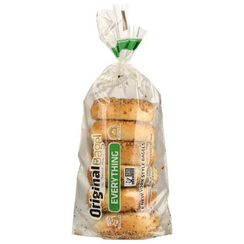 ORIGINAL BAGEL: Bagel Everything Unsliced, 25.5 oz
