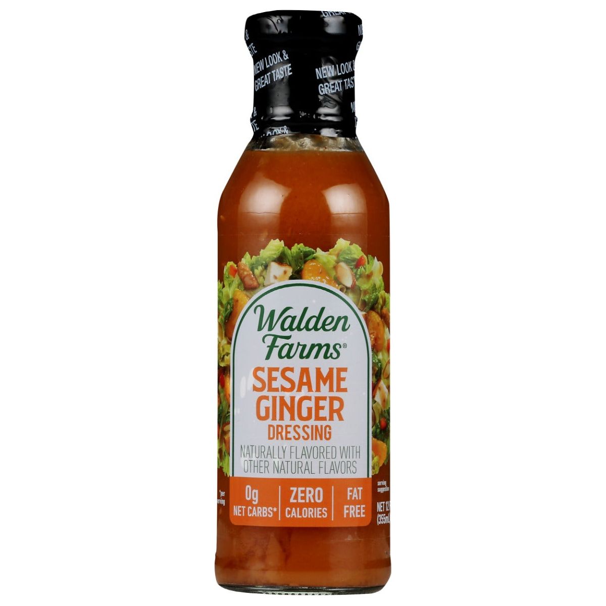 WALDEN FARMS: Calorie Free Dressing Sesame Ginger, 12 oz