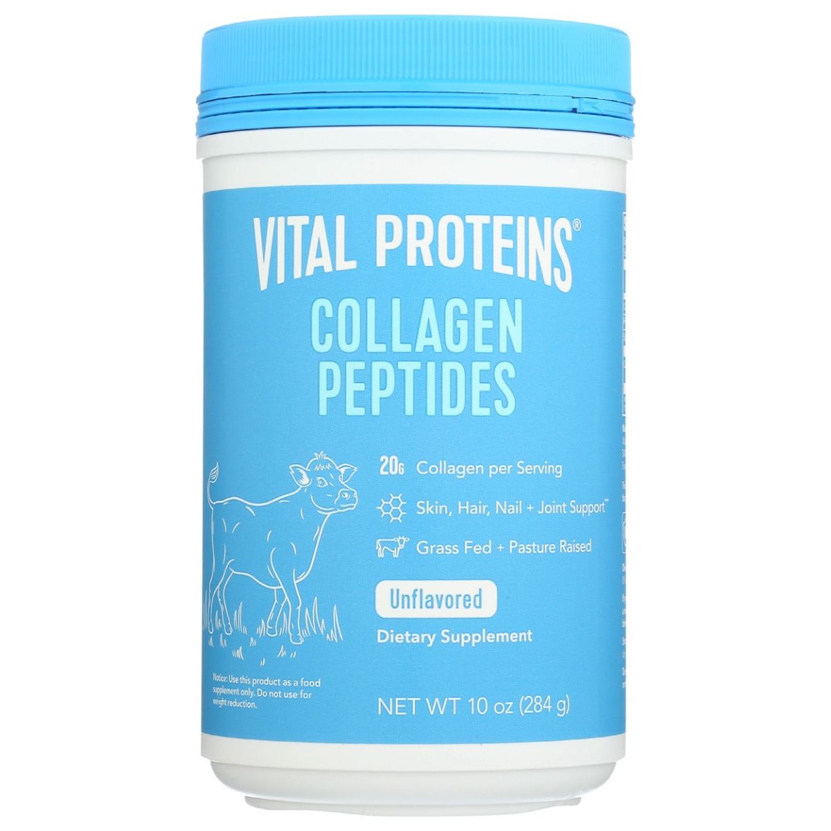 VITAL PROTEINS: Unflavored Original Collagen Peptides, 10 oz