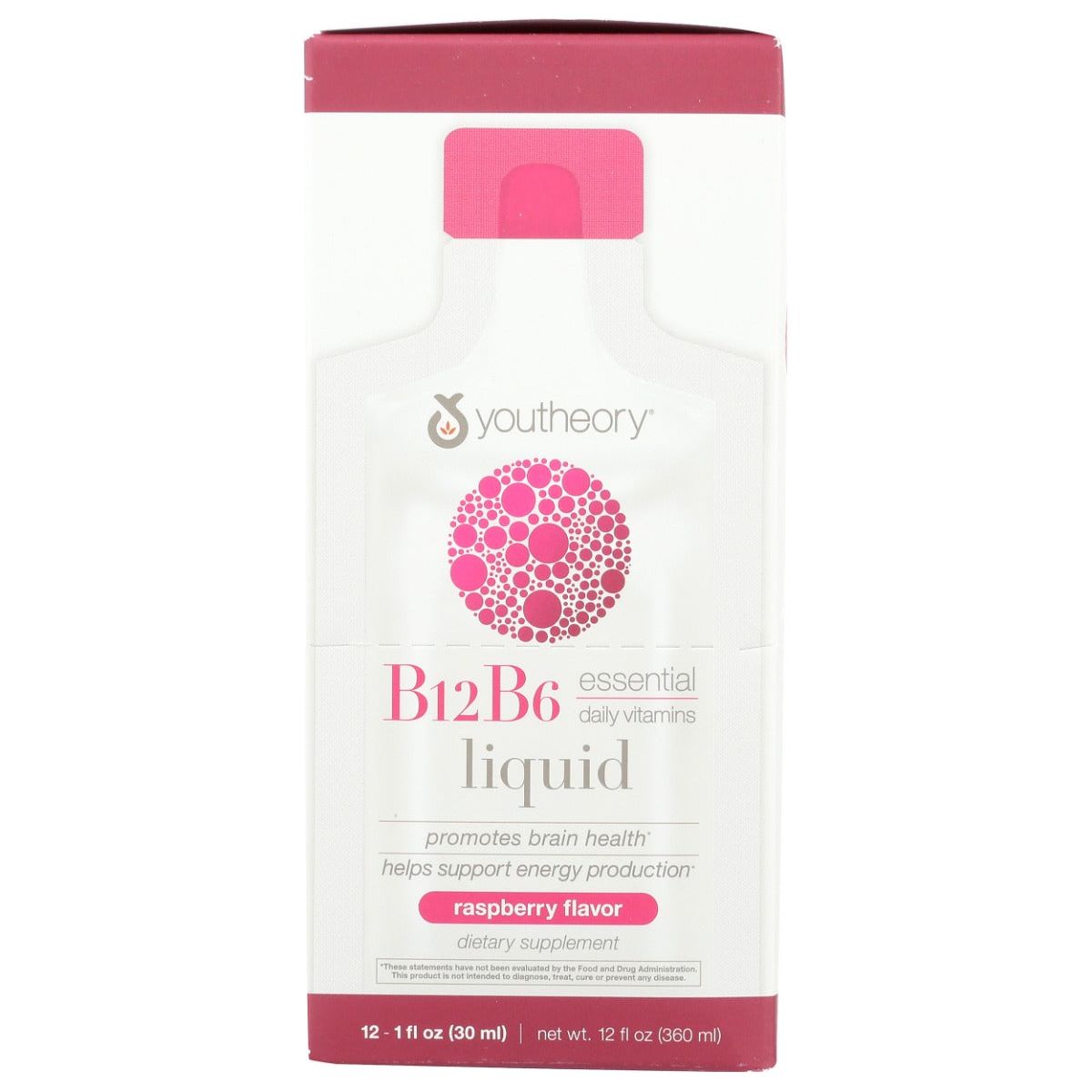 YOUTHEORY: B12B6 Liquid, 12 fo