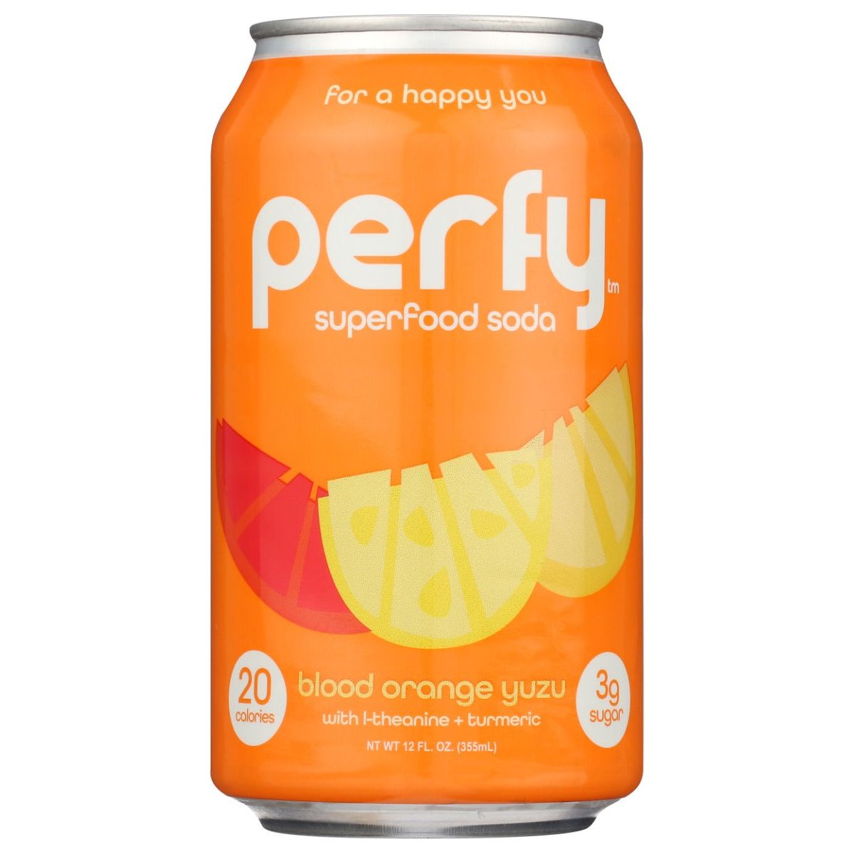 PERFY: Blood Orange Yuzu Soda, 12 fo