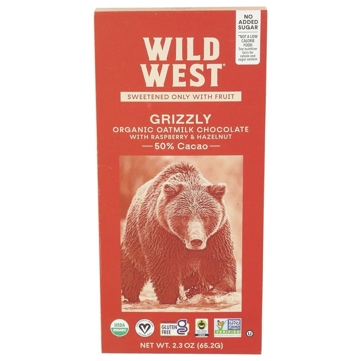 WILD WEST: Grizzly Chocolate Bars, 2.3 oz