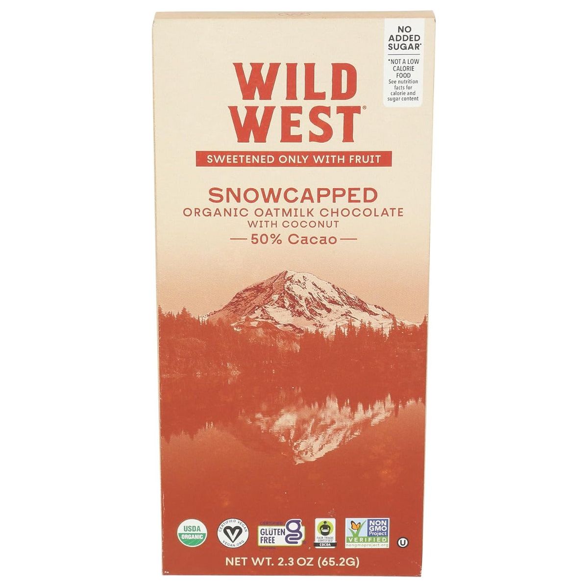 WILD WEST: Snowcapped Chocolate Bars, 2.3 oz