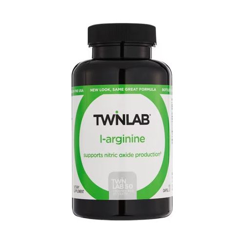 TWINLAB: L-Arginine 500mg, 100 cp