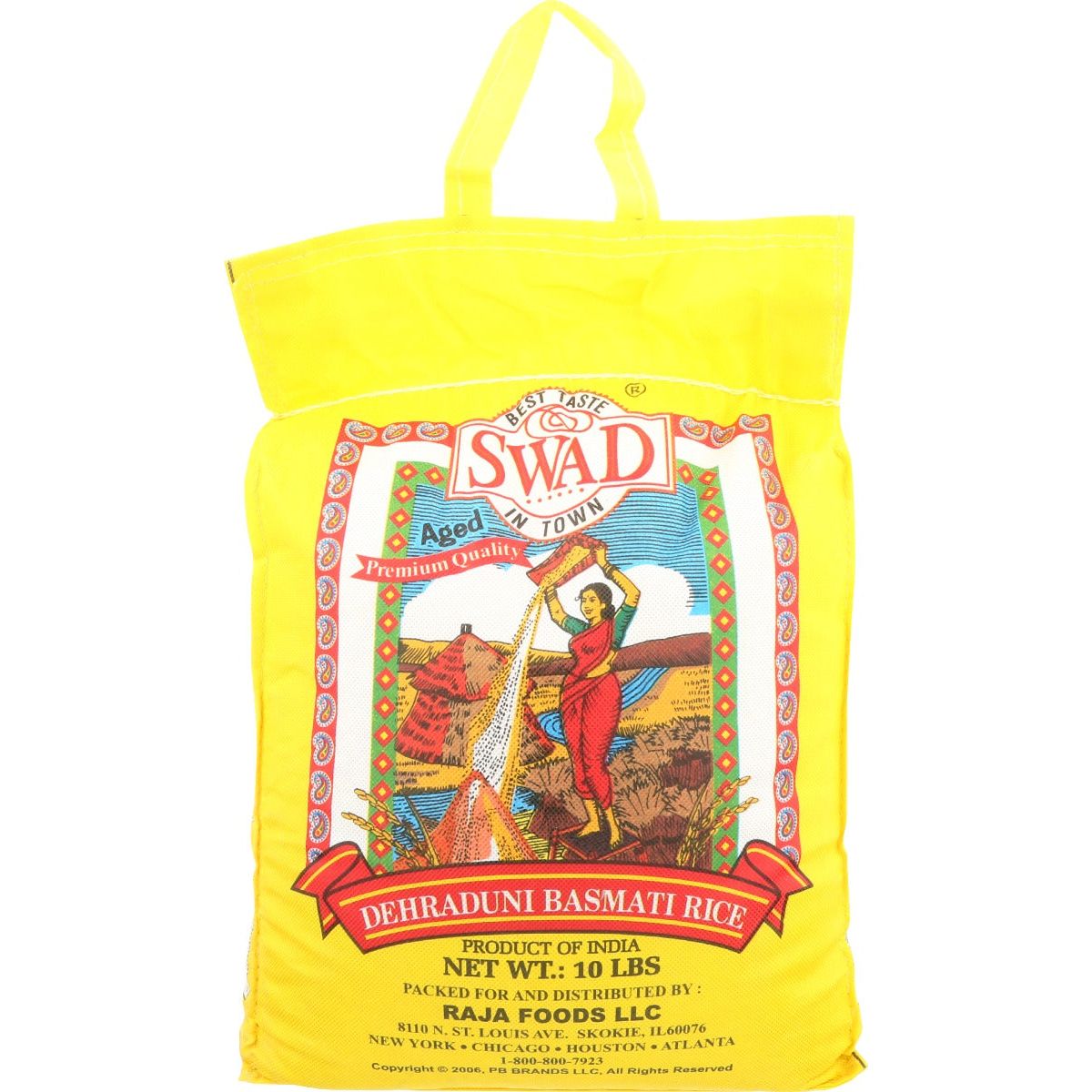 SWAD: Indian White Basmati Rice, 10 lb