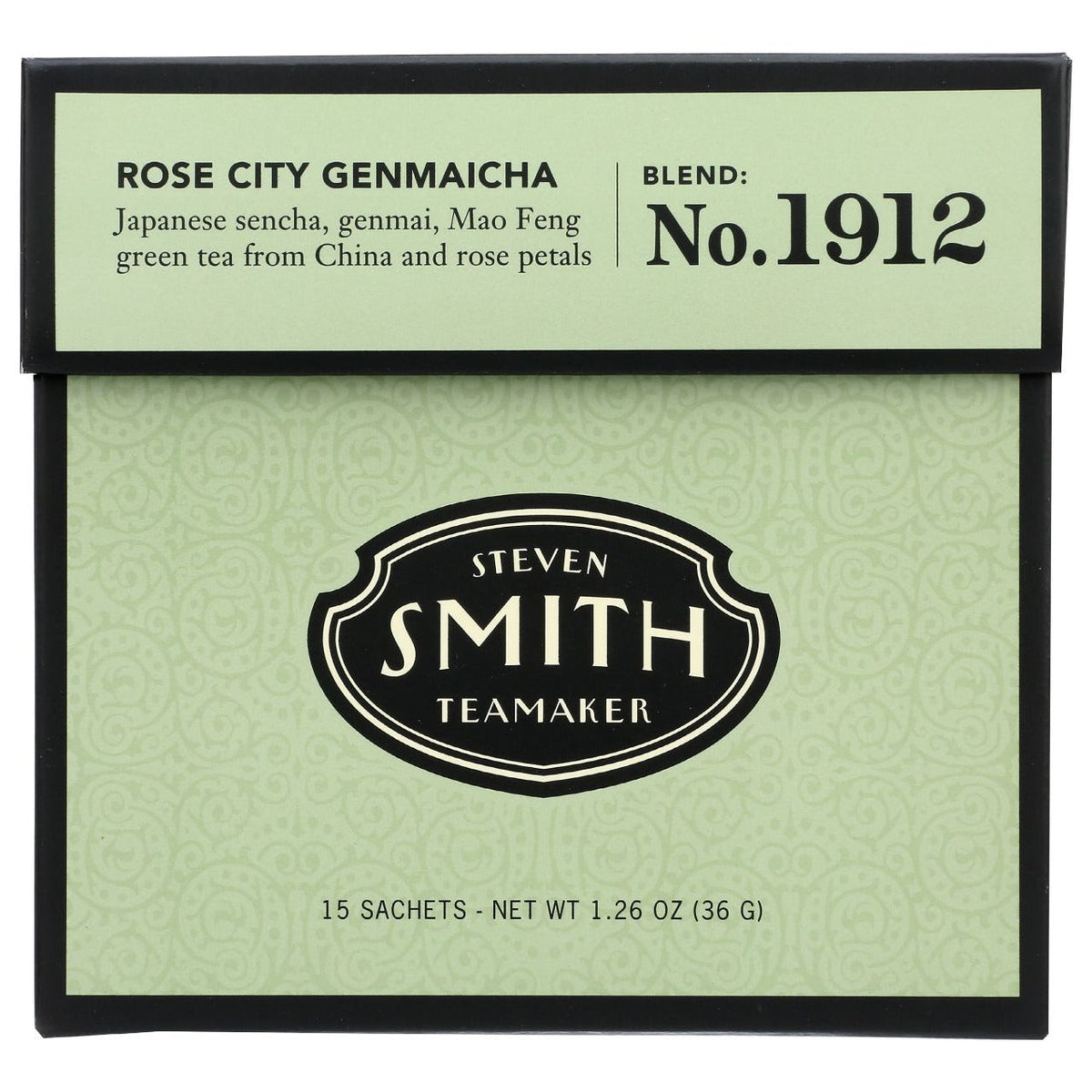 SMITH: Tea Grn Rse City Gnmaicha, 15 bg