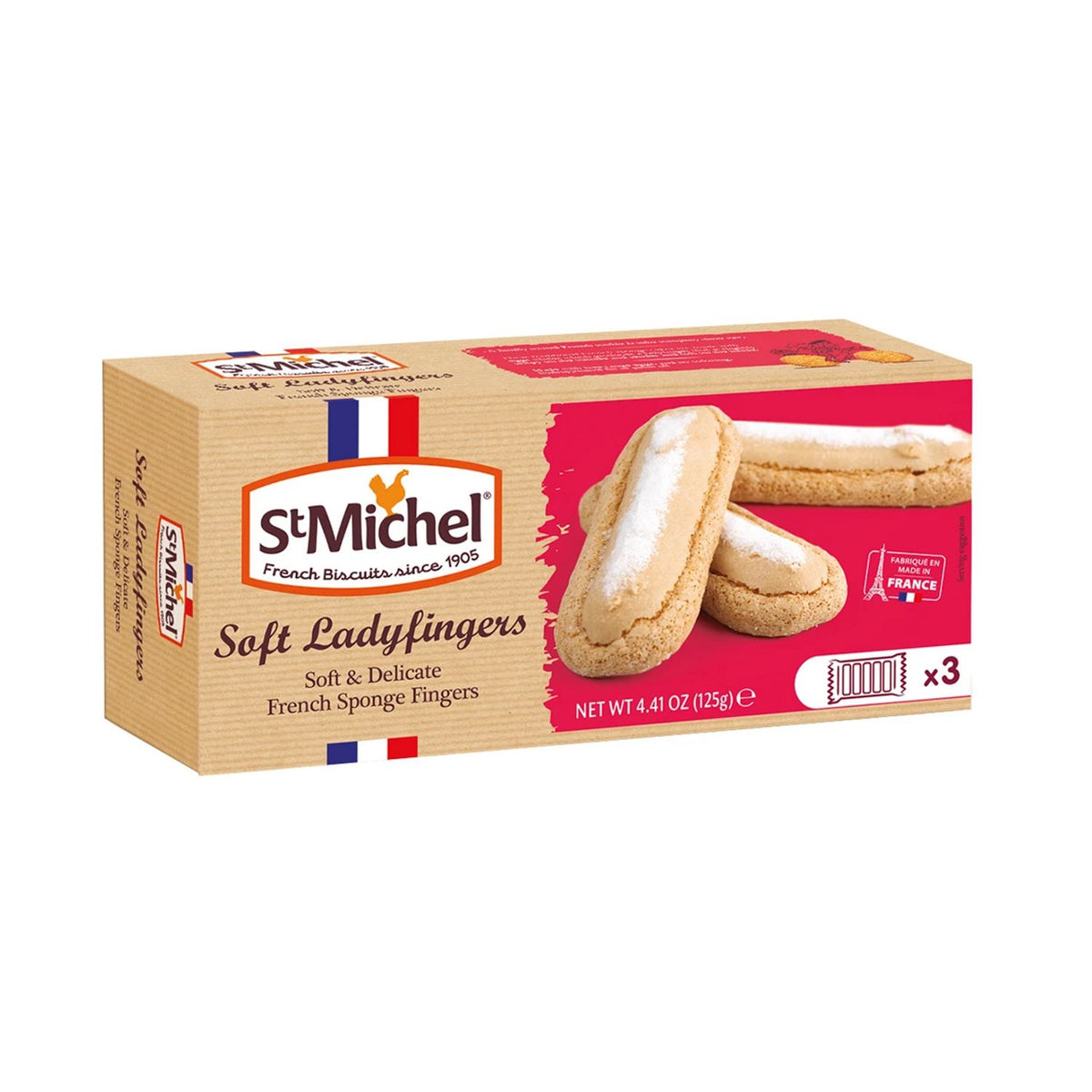 ST MICHEL: Soft Ladyfingers, 4.41 oz