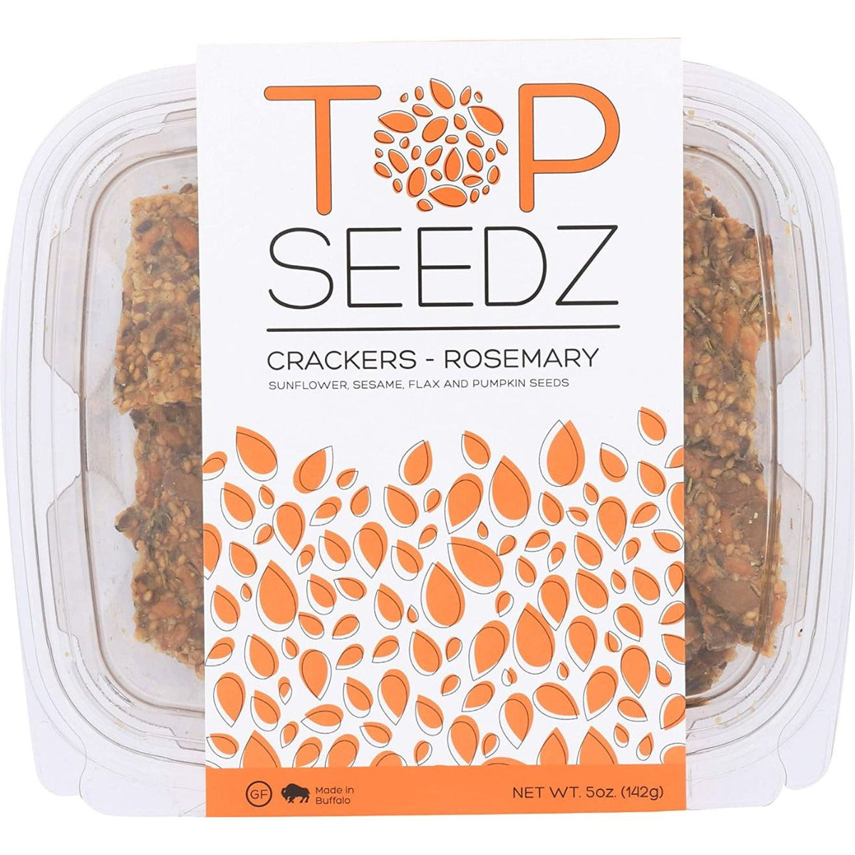 TOP SEEDZ LLC: Rosemary Crackers, 5 oz
