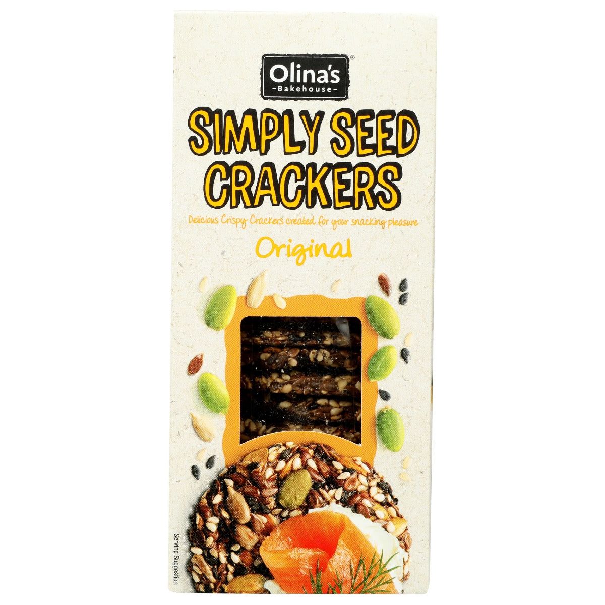 OLINAS BAKEHOUSE: Original Simply Seed Crackers, 2.8 oz