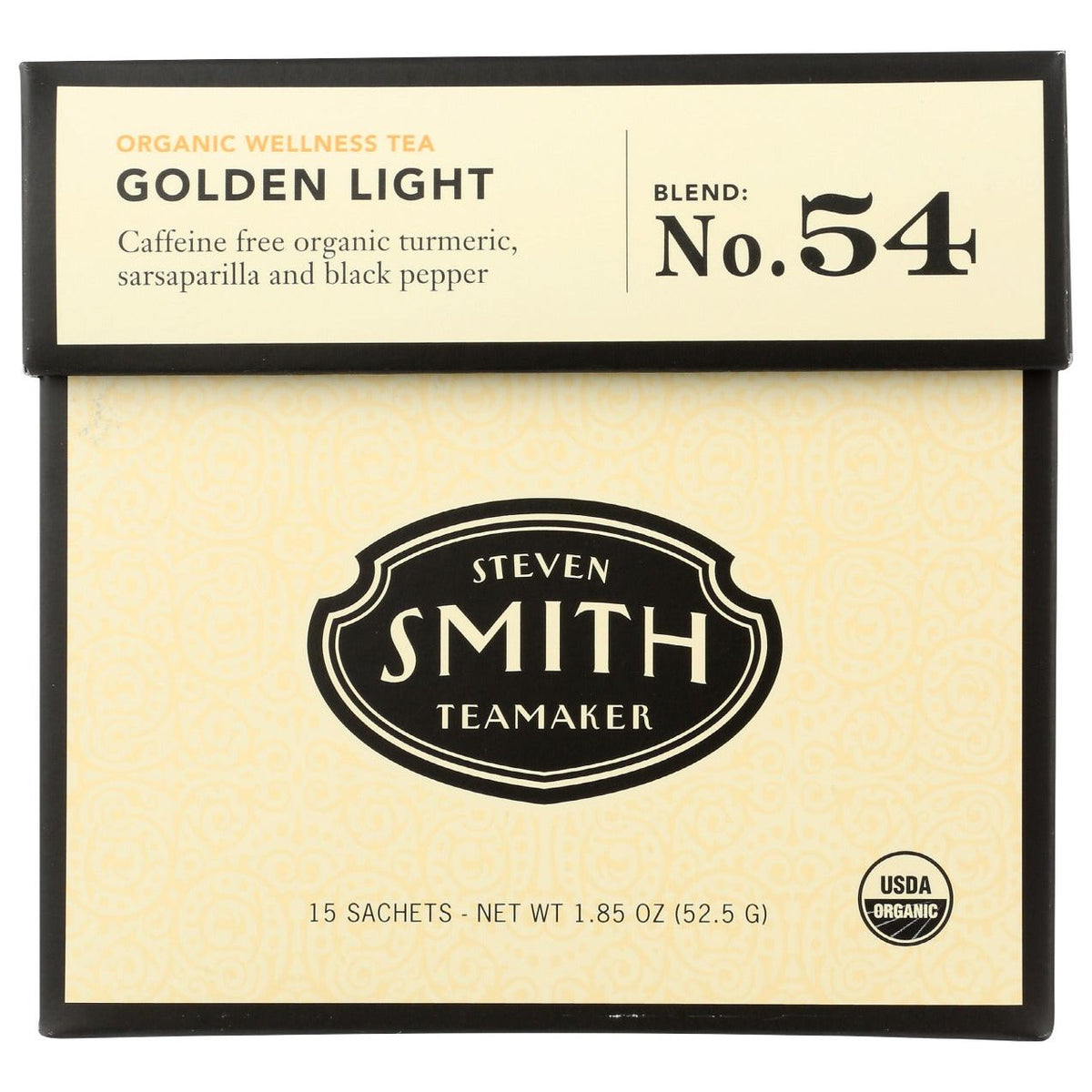 SMITH: Tea Golden Light Blnd Org, 15 bg